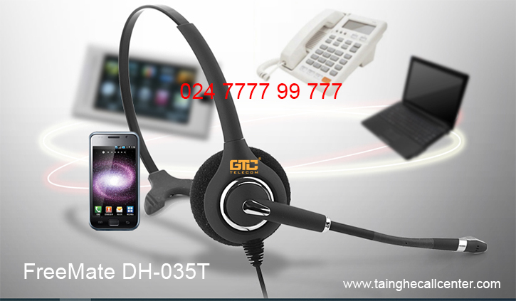 FreeMate DH-035T tai nghe được thiết kế nhẹ, linh hoạt, giá rẻ