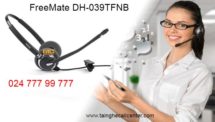 FreeMate DH-039TFNB tai nghe có micro cho sử dụng cho điện thoại VoIP