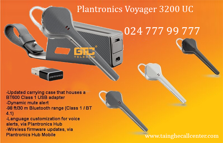 Plantronics Voyager 3200 UC tai nghe cho cuộc họp trực tuyến chất lượng tốt