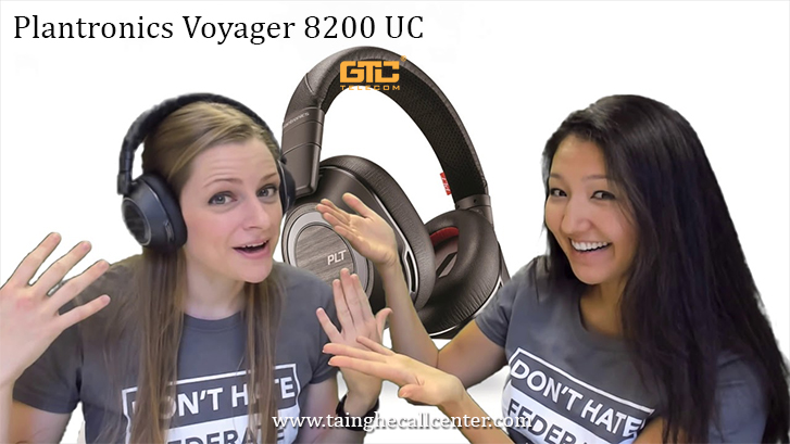 Tai nghe Plantronics Voyager 8200 UC tốt cho cuộc họp trực tuyến